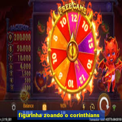 figurinha zoando o corinthians